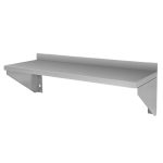 Nerūsējošā tērauda vienslāņa sienas plaukts Mega-M S-90 cm G-30 cm N