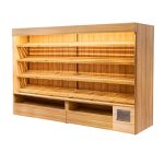 Maizes plaukts atvērts modulis LED apgaismojums Mega-M H-193 cm L- 257 cm G- 62 cm Coco Bolo N