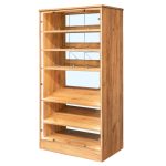 Vitrīna kūkām un konfektēm LED apgaismojums Mega-M H- 180 cm L- 80 cm G- 50 cm db kraft N