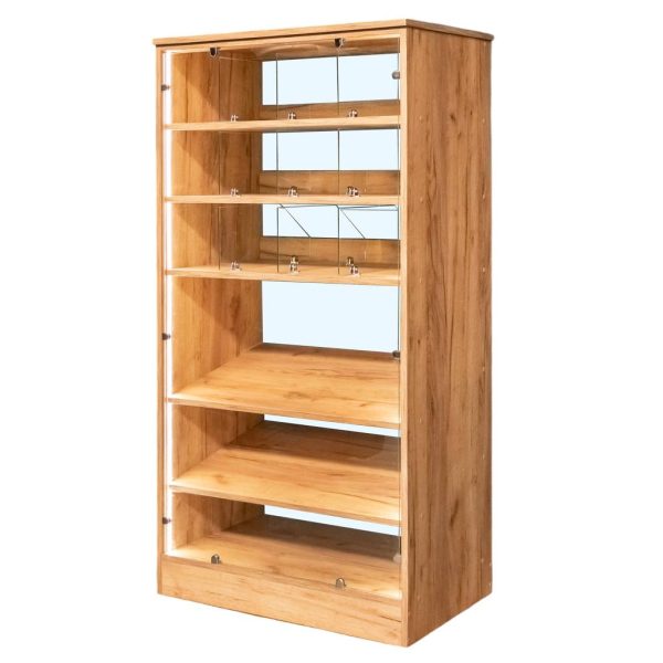 Vitrīna kūkām un konfektēm LED apgaismojums Mega-M H- 180 cm L- 80 cm G- 50 cm db kraft N