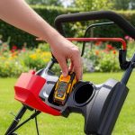 Benzīna zāles pļāvējs ar elektrisko starteri WERKBERG, 51cm - Image 3