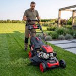 Benzīna zāles pļāvējs ar elektrisko starteri WERKBERG, 51cm - Image 5
